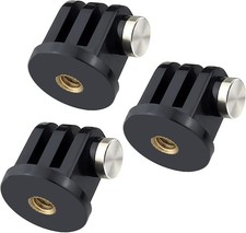 3-Pack Tripod Mount Adapter for Gopro Hero 13, 12, 11, 10, 9, 8, 7, 6, 5, 4, 3 ,