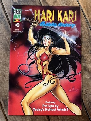 Hari Kari Private Gallery #0 (1996) Blackout Comics - Featuring Pin-ups