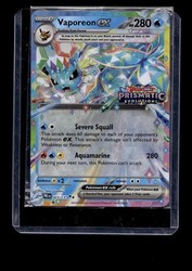 Vaporeon ex 023/131 Prismatic Evolutions Stamped Promo