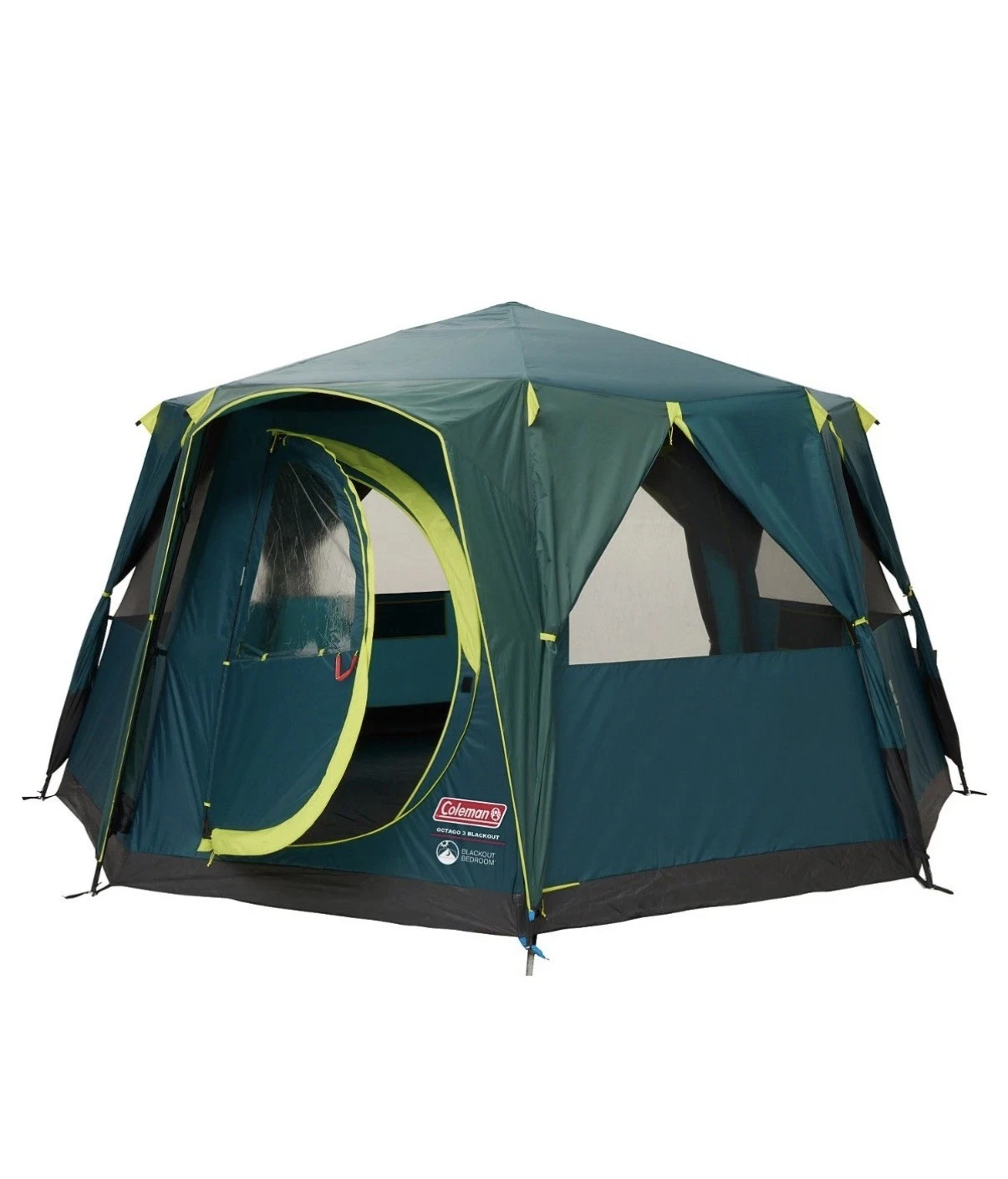 Coleman Octagon Blackout 8 Man Tent – Green