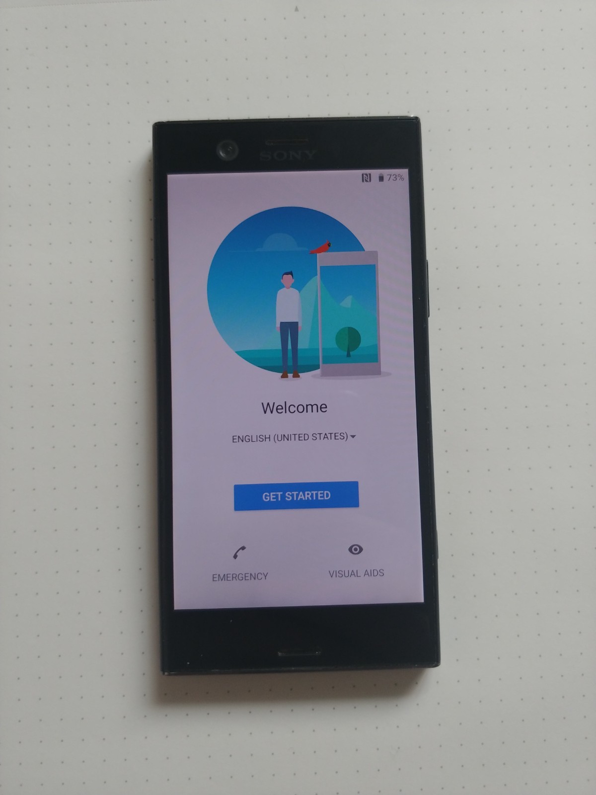 Sony Xperia XZ1 Compact - 32 GB - Black (Unlocked) READ DESC