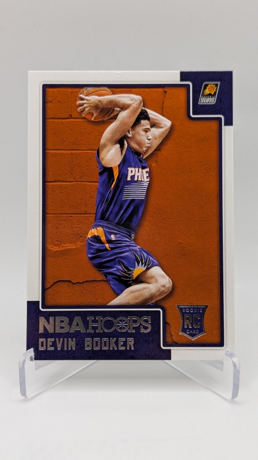 2015-16 Panini NBA Hoops Rookies Devin Booker #268 Rookie RC Phoenix Suns