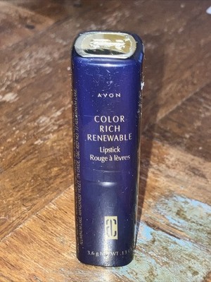 New Avon Color Rich Renewable Lipstick .13oz Instant mocha
