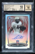 2014 Bowman Rookie Chrome Refractor Andre Williams #106 BGS 10 PRISTINE Auto 0o1