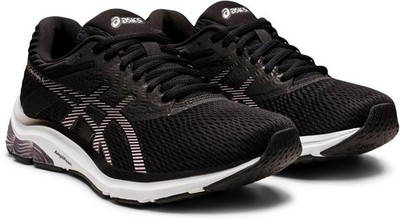 Damen Asics Gel-flux 6 Black/barely Rose  Laufschuh , Gr. 37,5