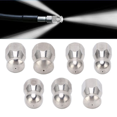 #ad 5000PSI High Pressure Washer Nozzle Pipe Dredging Cleaning Nozzle Stainless $7.39