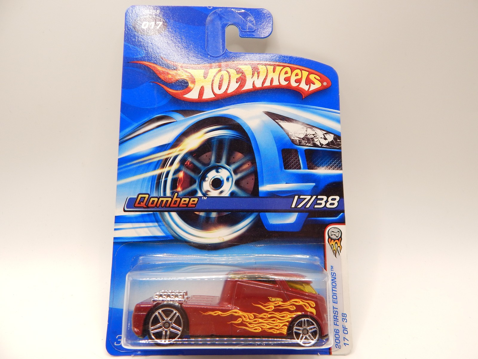 2005 Hot Wheels Red Qombee 2006 First Editions 17 of 38
