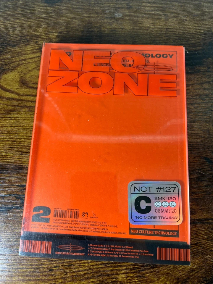 NCT 127 NEO ZONE THE 2ND ALBUM C ver - Everything Included - Taeil Photocard - Image 2 of 4