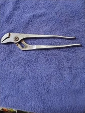Vintage Crescent Utility R-210 Channel Lock Pliers USA