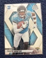 2025 Panini Mosaic Travis Hunter Rookie Card ?Jacksonville Jaguars?. rookie card picture