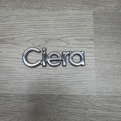 Vintage Chrome Oldsmobile Ciera Nameplate Emblem OEM Genuine