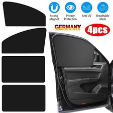 4x Sonnenschutz Auto Sonnenblende Universal Seitenscheiben Kinder UV Schutz DHL