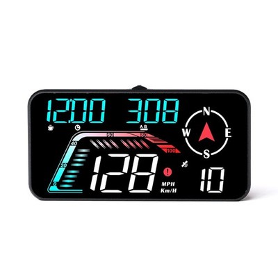 Large Screen Car Head up Display, KM/H und MPH, GPS Tachometer, mit