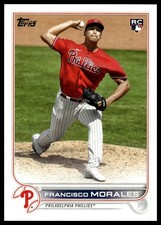 2022 Topps Update #US318 Francisco Morales RC