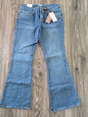 SO Wear It Declare It Jeans Juinors/Women's Size 11 Short Flared Medium Wash NWT