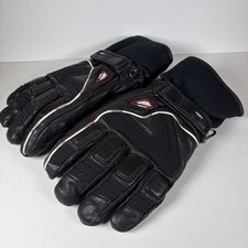 Leki Trigger S Ski Gloves Leather Size 10.5 Griffin S Padded Mens Large Black