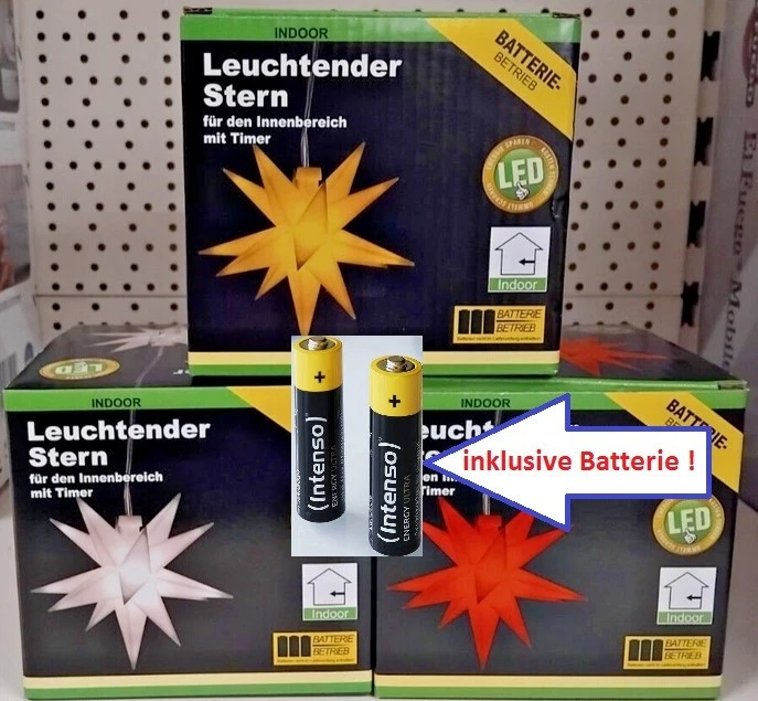 Markenlose LED Advents- & Weihnachtssterne online kaufen | eBay.de