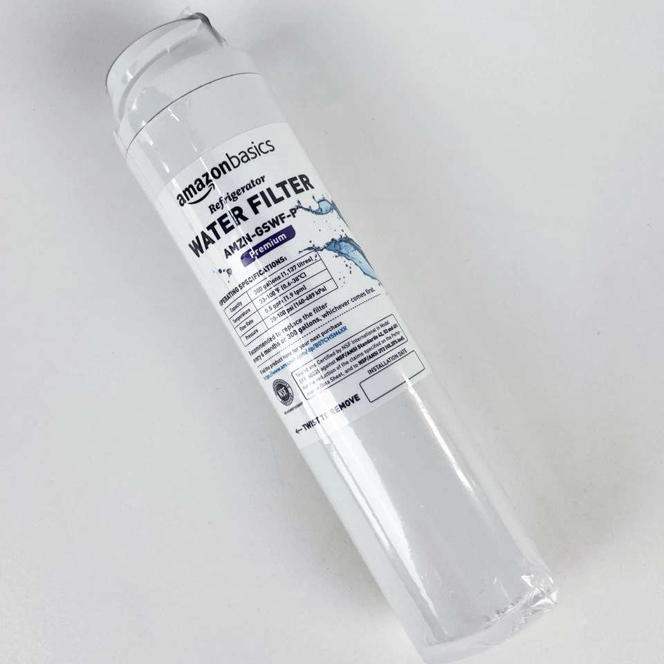 3-Pack GSWF Refrigerator Water Filters Compatible with GE GSWFDS 100749C 100810A - Image 2 of 4