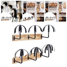 Hanging Wig Stand for Multiple Wigs, Storage Organizer Rack ,Wall Mounted ,Wig