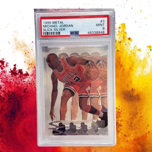 Jordan 1995 Fleer Jordan #3 Silver