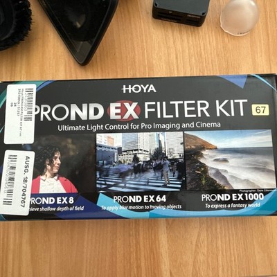 Hoya PRO ND Filter Kit (ND8 + ND64 + ND1000 + Filter Pouch) 67mm