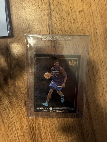 Anthony Edwards #10 2023 Panini Court Kings Blank Slate card
