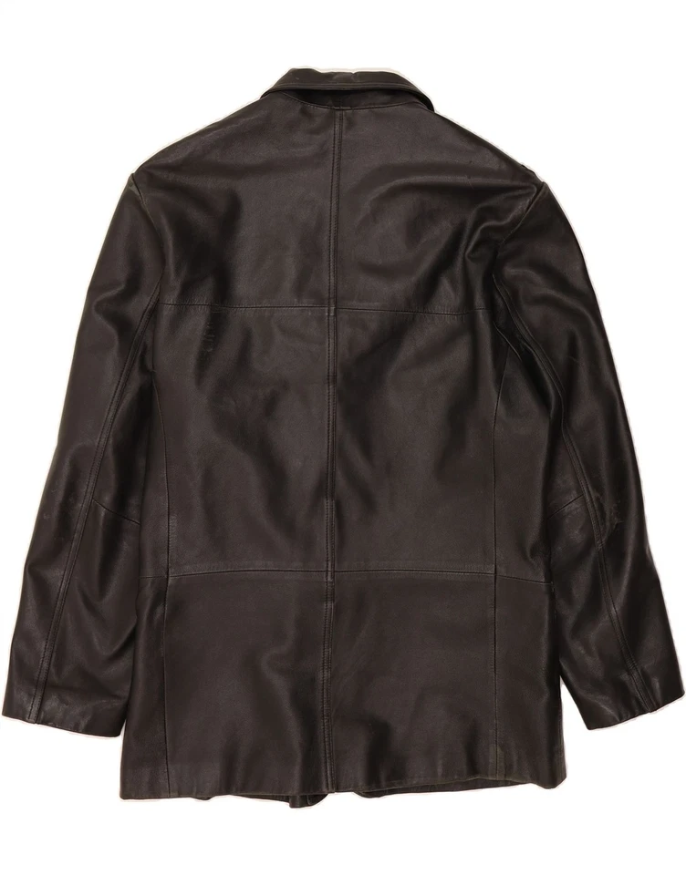 ROUTE 66 Womens Leather Jacket UK 18 XL Black Leather CB26 - Image 2 of 4