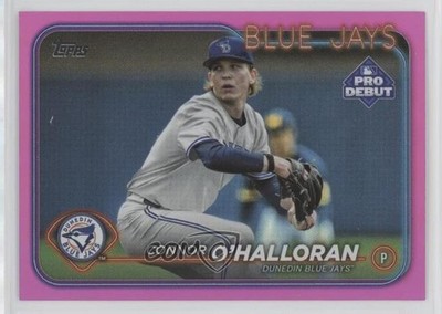 2024 Topps Pro Debut Fuchsia Foil 40/199 Connor O'Halloran #PD-169 1c3e