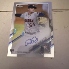 2021 Topps Chrome - Rookie Autographs Brandon Bielak #RA-BBI (AU, RC)