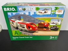 Brio Travel Train Starter Set 36079 Wooden Train and Tracks 22 Pieces NEW