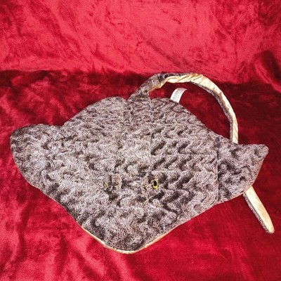 Folkmanis Stingray Puppet 13'' x 20'' with 23''  Tail Plush Hand Puppet Retired