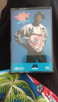 Busy Bee Running Thangs Cassette Rap Hip-Hop UNI Records 1988 Old School Album