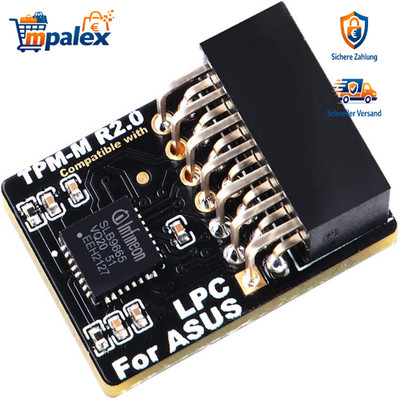 TPM Modul SLB9665 14Pin LPC Infineon ASUS kompatibel