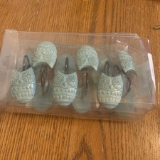 Set Of 12 Better Homes  Gardens Shower Curtain Hooks Light Green Owls W4