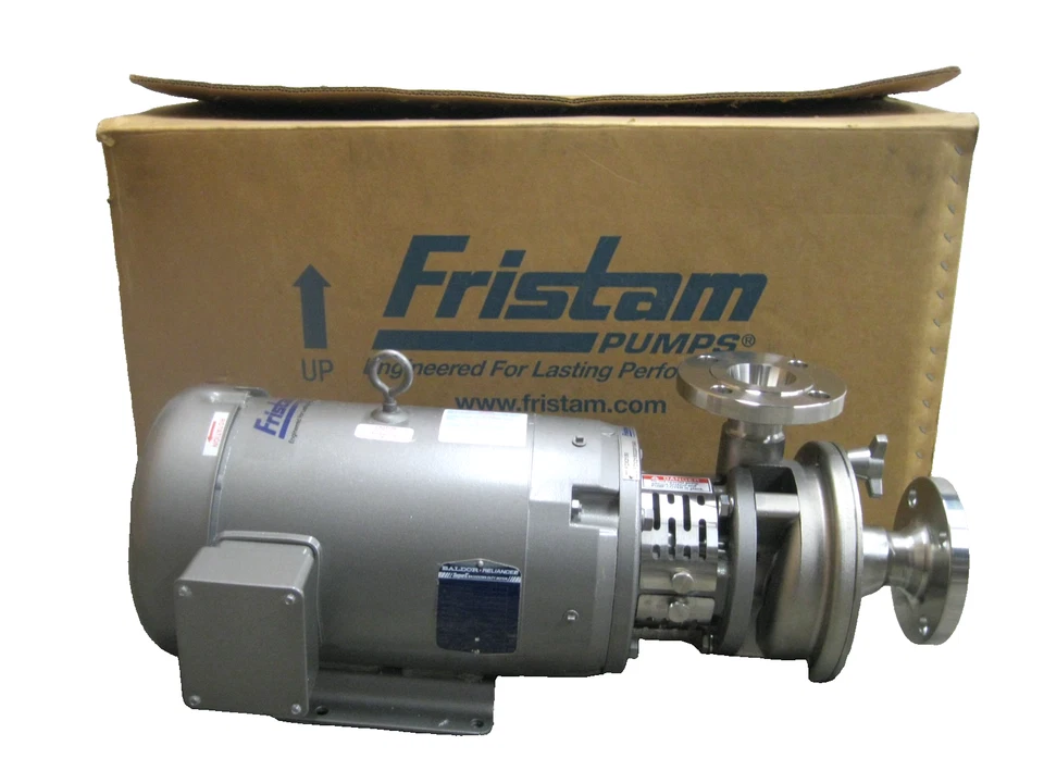 Bomba centrífuga de anillo líquido Fristam FZX2150 SS 2" 150# 7,5 HP MOTOR NUEVO Z22