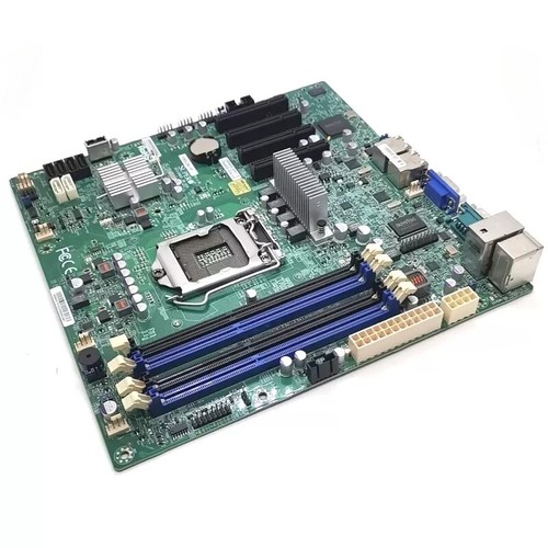 1pc X9SCM-iif 1155-pin C204 1200 I3 single channel MATX mini motherboard 1zk