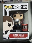 Funko Pop Star Wars - Han Solo #169 (2017 GALACTIC CON exclusive) VAULTED