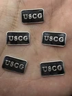 Silver Ingots / SIlver Bars .999 Fine Silver USCG Five 1 Gram Bar Lot.