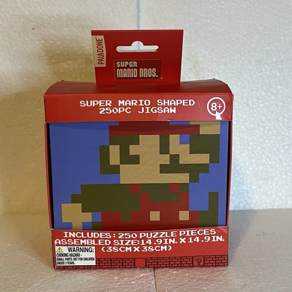 Paladone Super Mario Bros. 250-piece jigsaw puzzle CIB - Image 2 of 4