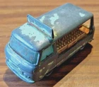 VINTAGE LESNEY MATCHBOX 1961 #21 COMMER BOTTLE FLOAT - GREEN - MADE IN ENGLAND
