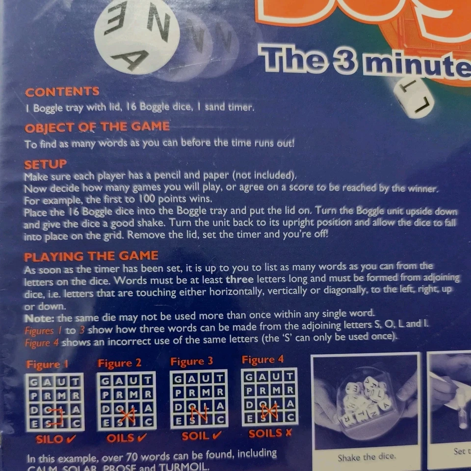 Boggle Board Game by Parker 2000 BNIB Sealed Hasbro - Image 3 of 4