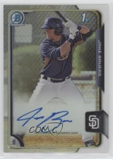 2015 Bowman Chrome Prospects Auto Refractor /499 Jake Bauers #BCAP-JB Auto