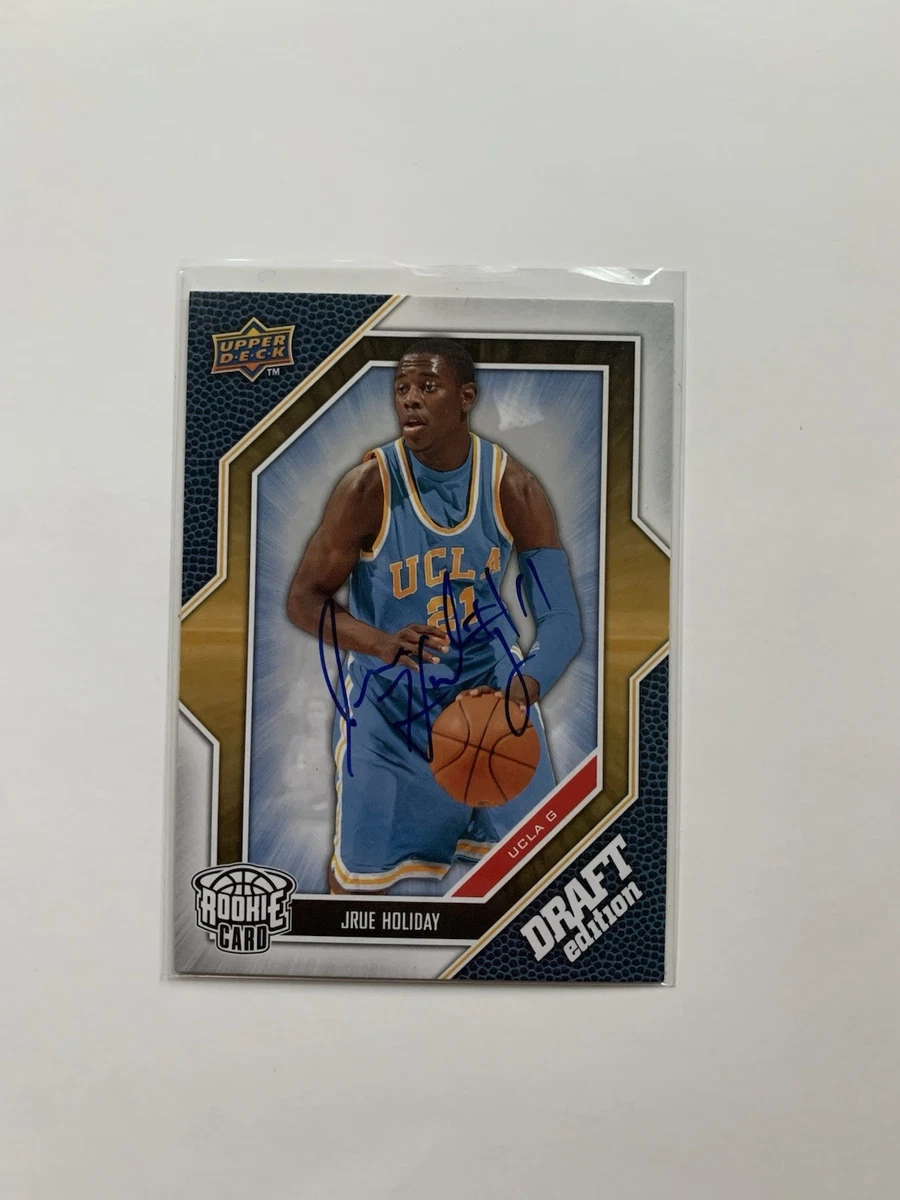 Jrue Holiday Basketball Autographed Sports Trading Cards 