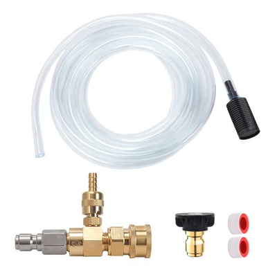 #ad Downstream Chemical Injector Kit for Pressure Washer 3 8quot; Quick Connect 3–5 GPM $30.66