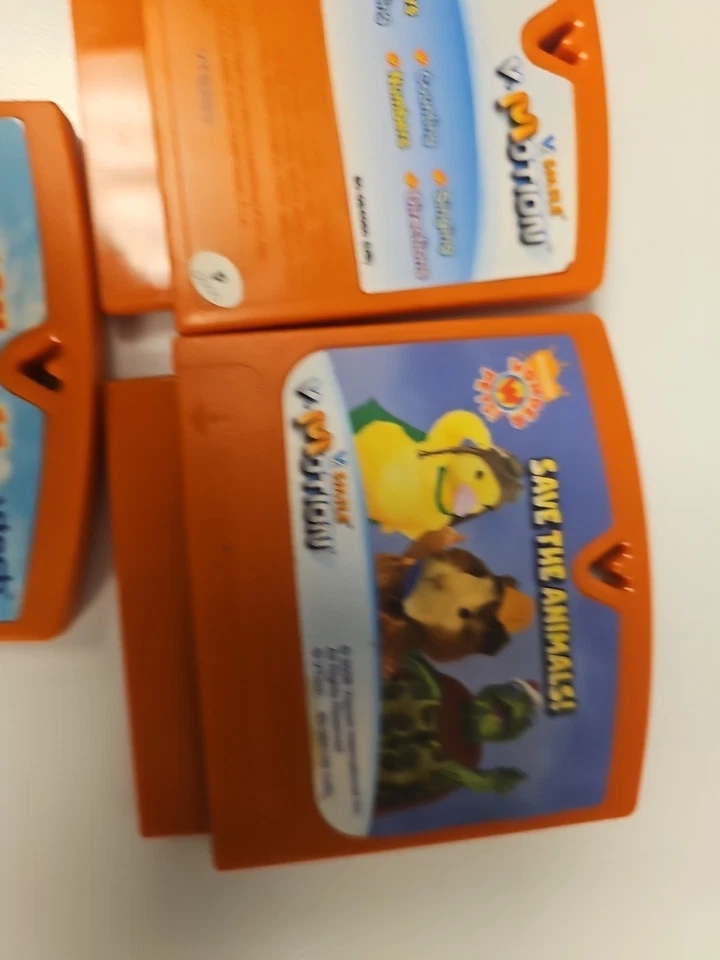 V-Tech V Smile Motion Game Cartridge Bundle Lot of 3 - Image 3 of 4