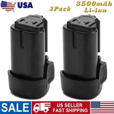 2x 3.5Ah 12V Li-ion Battery for Porter Cable PCL12C PCL120MTC PCL120DD PCL12BLX