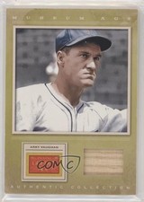 2012 Panini Golden Age Museum Authentic Collection Material Arky Vaughan HOF 1pu