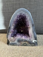 Crystals Amethyst Cave Cathedral Geode Quartz Cluster Purple Agate calcite  