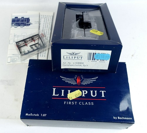 Liliput L 103000 LEERKARTON Dampf Speicherlok Spur H0 OVP HO Leerverpackung Box | Zustand: Gebraucht