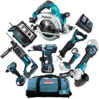 Makita DHS782 HandkreissäGe Combo Kit 18V Inkl. DHR241 + DMR107 + DHP458 Uvm.
